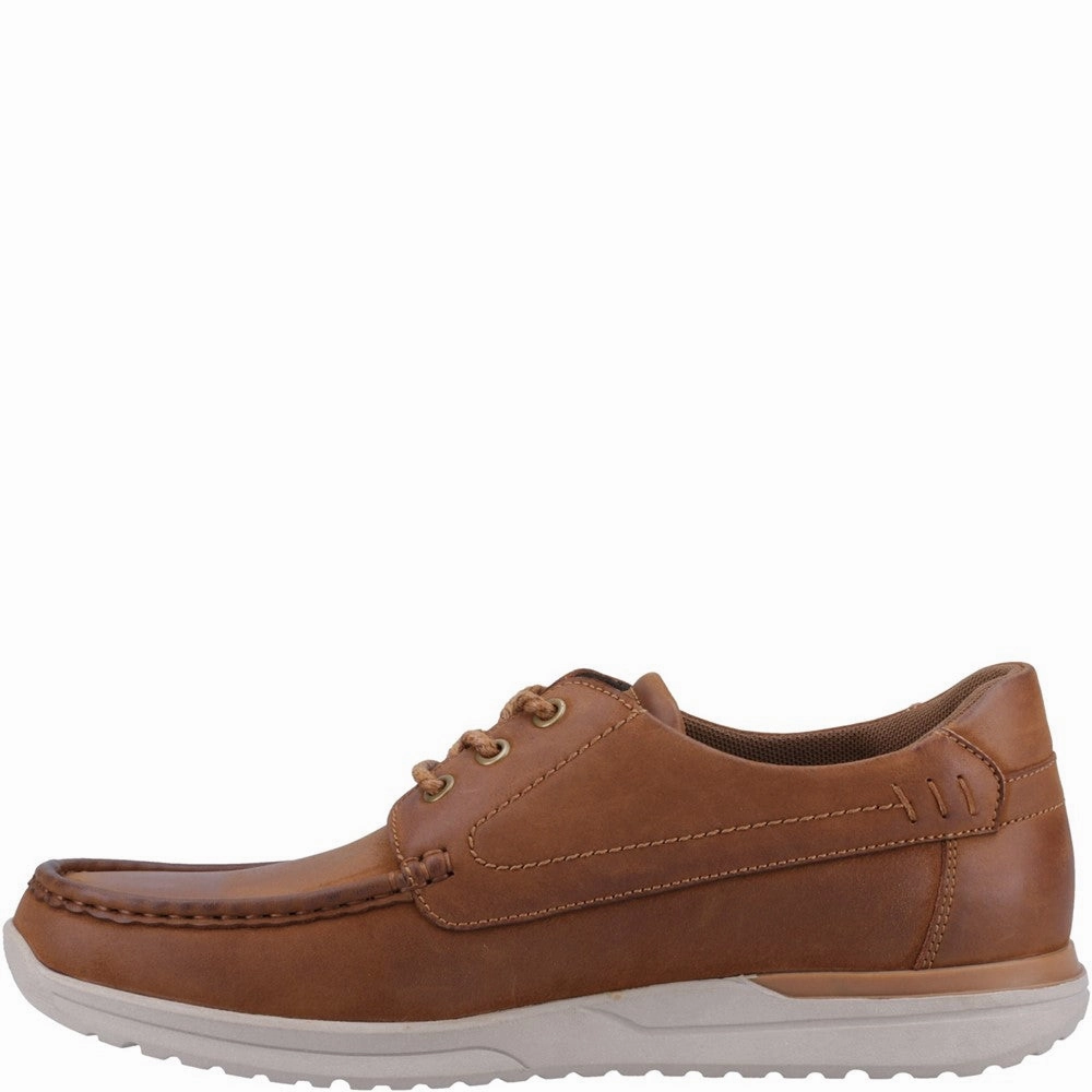 Hush Puppies Howard Lace Up Shoe Step Stable Busy Walk