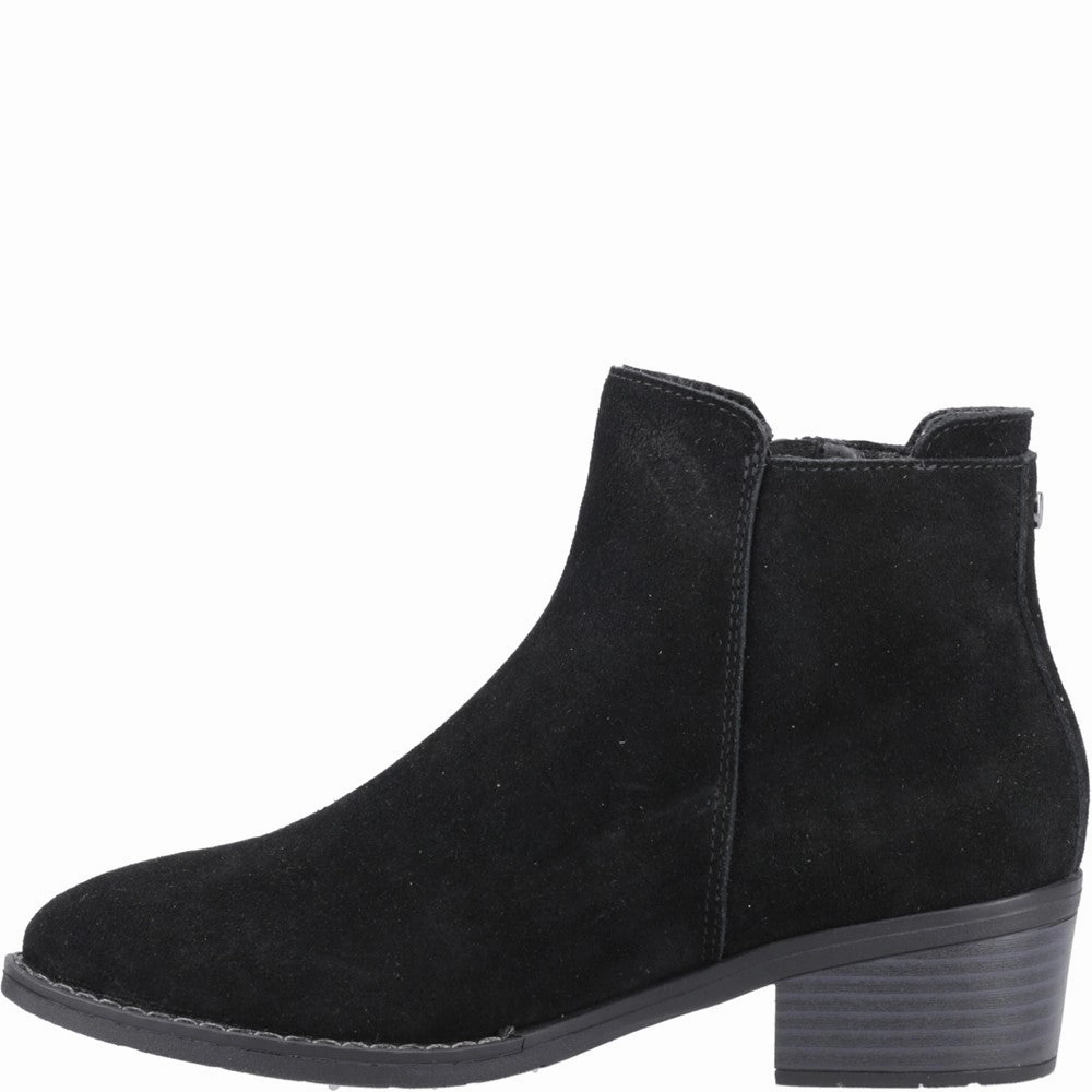 Hush Puppies Ingrid Zip Boot Clean Touch