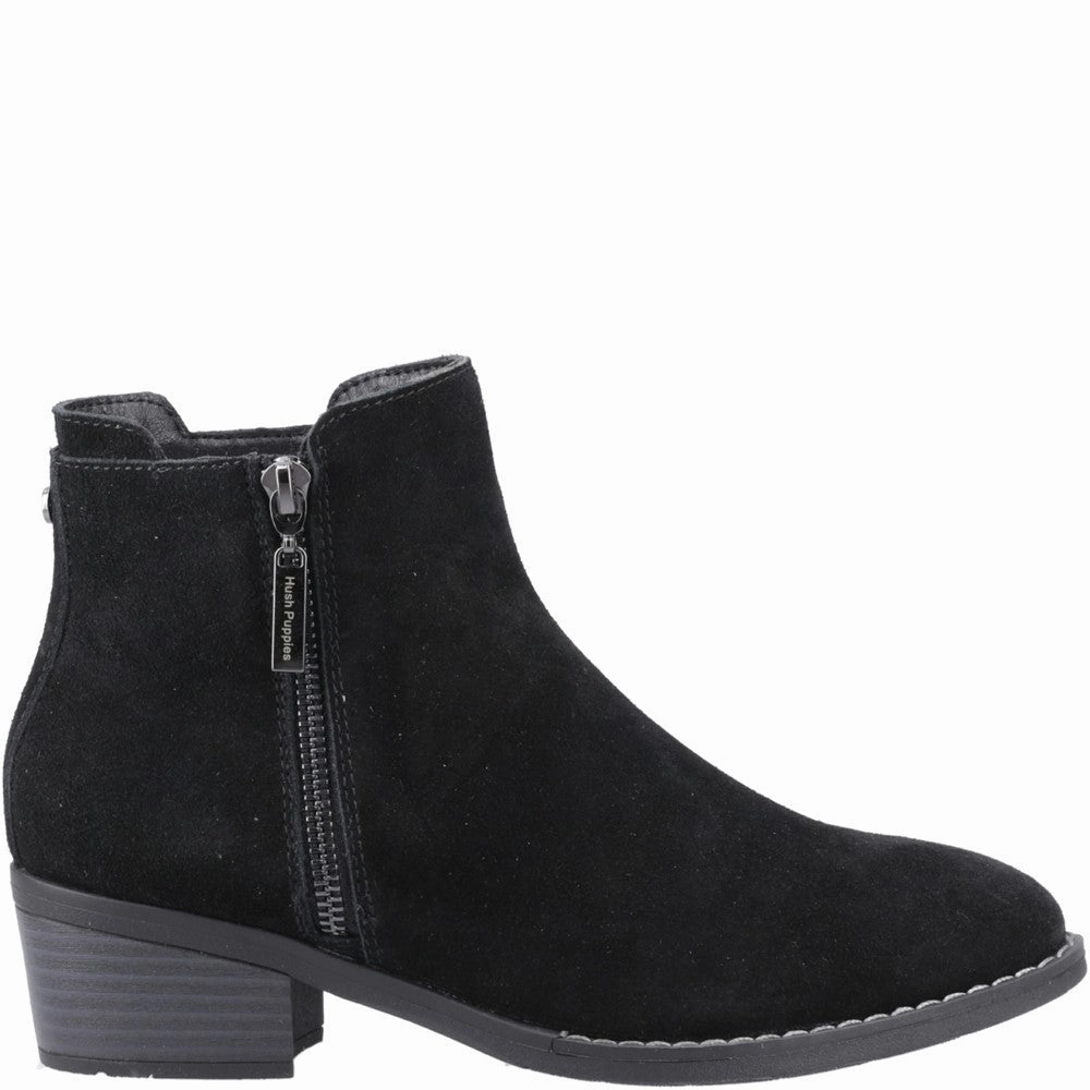 durable soles Hush Puppies Ingrid Zip Boot