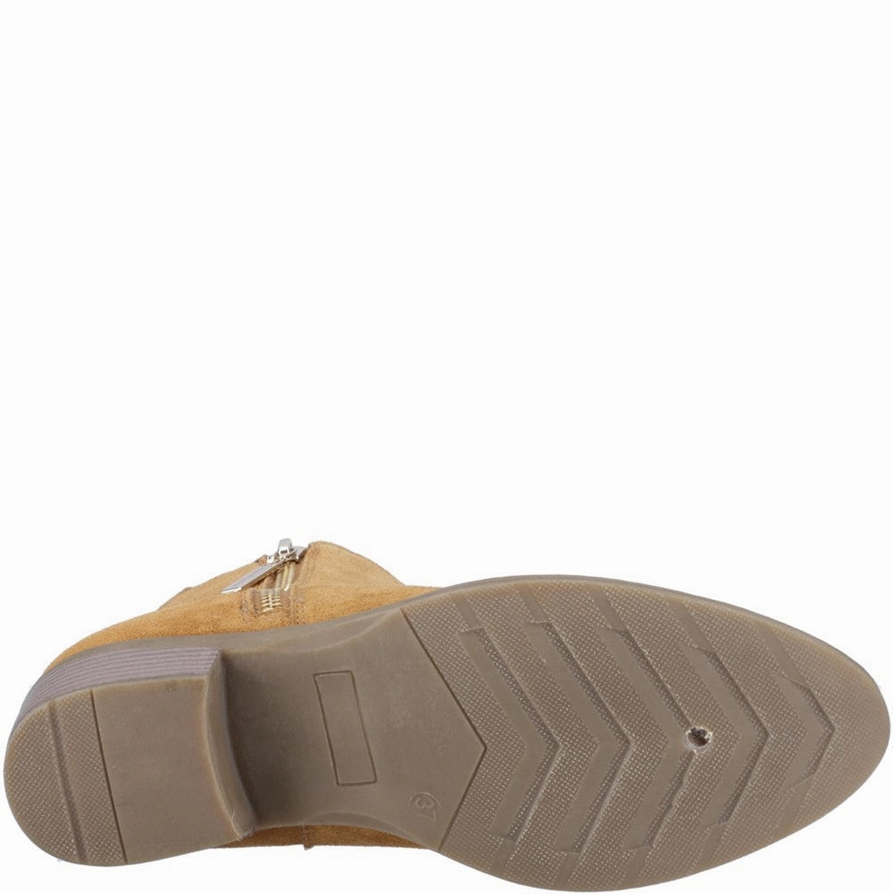 Hush Puppies Ingrid Zip Boot daily runner Office Look