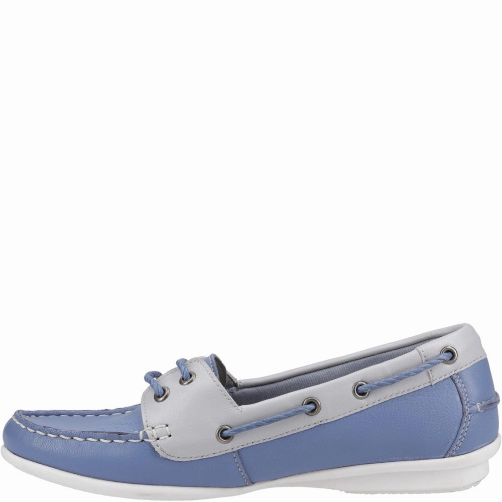 Hush Puppies Irene Boat Shoe Easy Packing