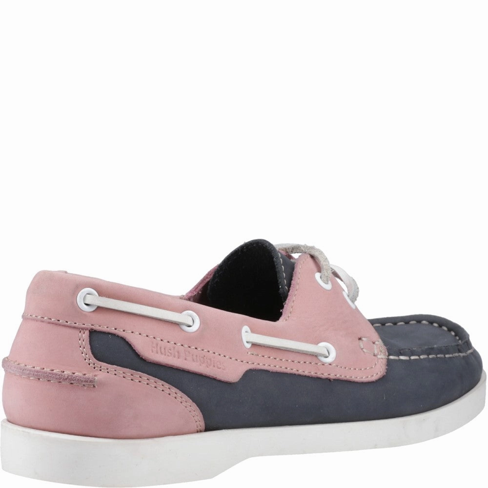 Hush Puppies Isabel Boat Shoe play time Storm Step