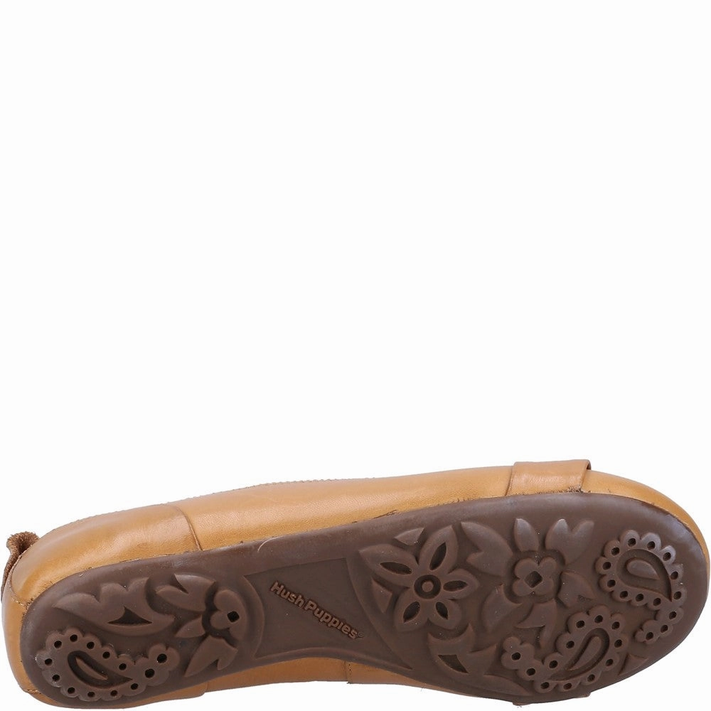 Hush Puppies Jada Knot Ballerina Bold Detail