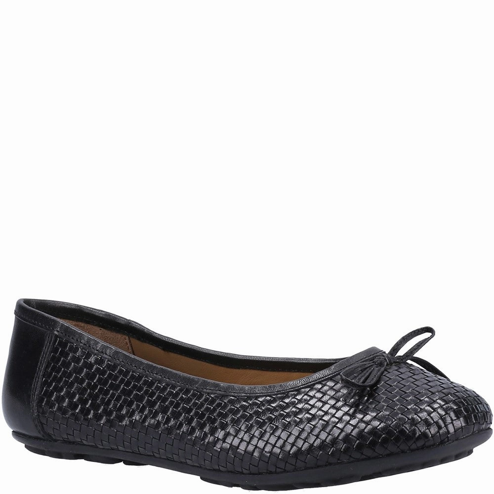 Low Profile Hush Puppies Janelle Woven Ballerina