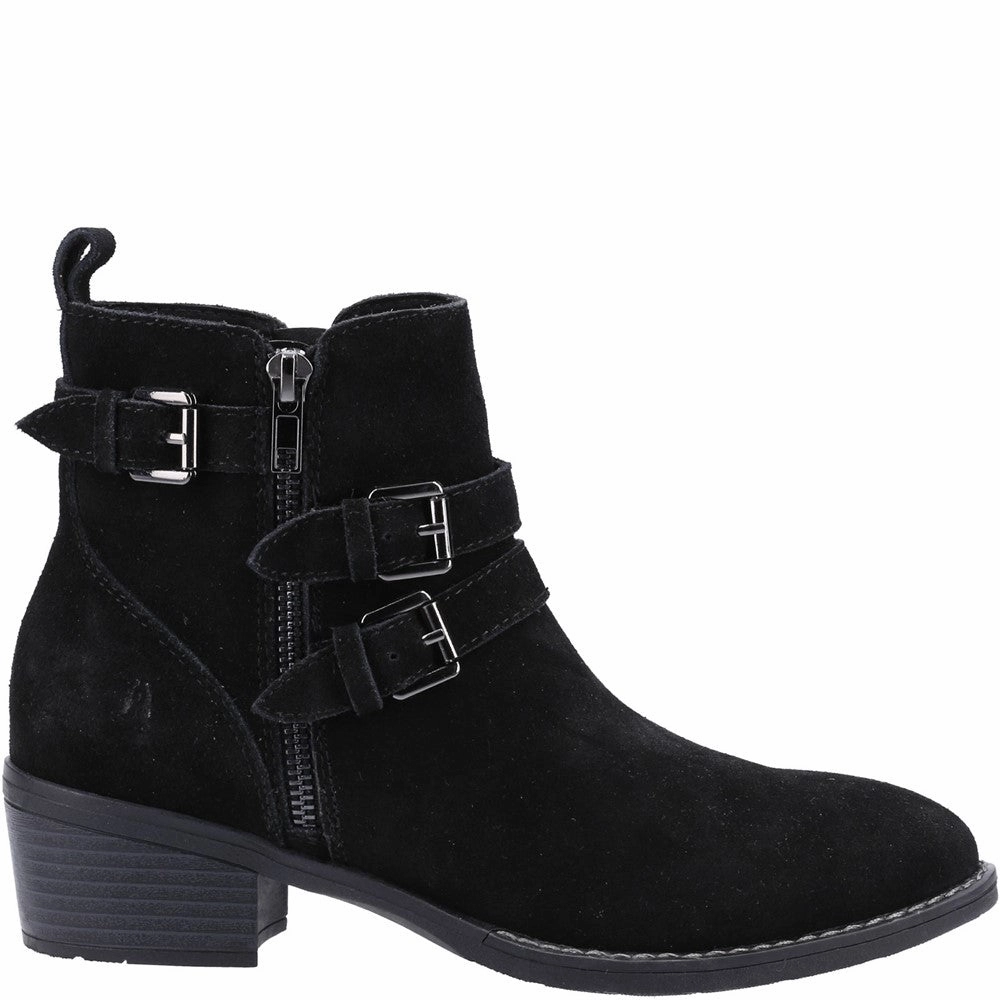 Hush Puppies Jenna Ankle Boot Running Inspired Cold Step