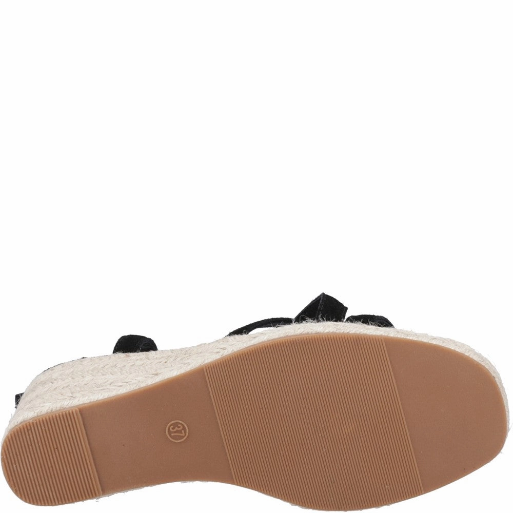 Ease Motion Hush Puppies Jenny Espadrille Wedge Sandal