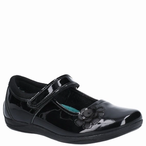 Heavy Pace Fresh Vibes Hush Puppies Jessica Junior Patent School Shoes