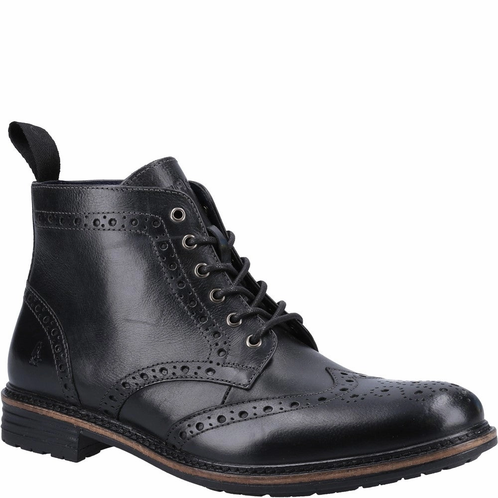 Hush Puppies Joshua Brogue Boot Travel Daily party look