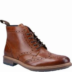 Hush Puppies Joshua Brogue Boot Retro Style Ease Style