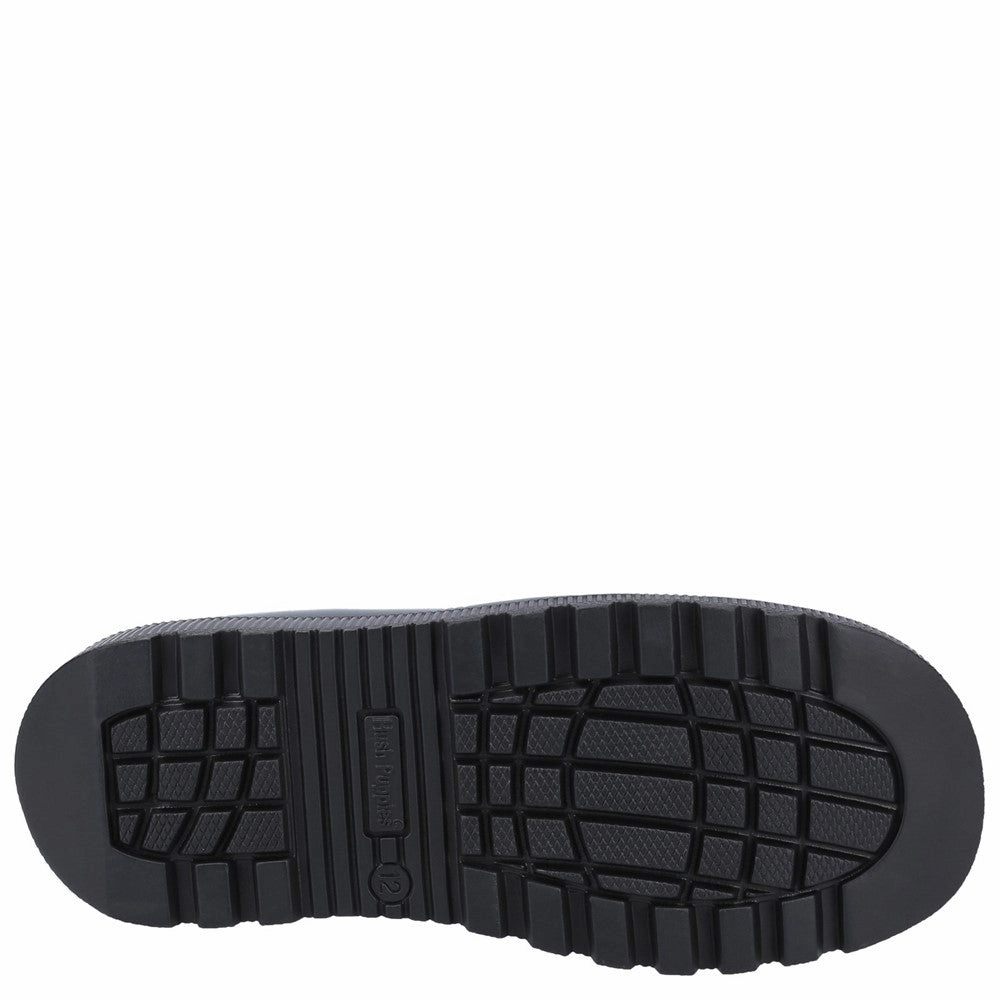 Sleek Style Hush Puppies Kiera Junior School Shoes