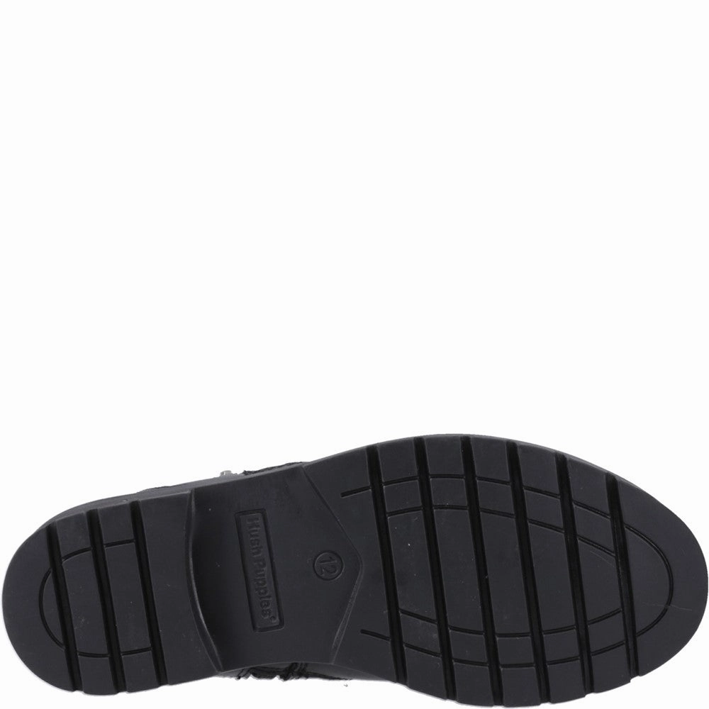 light feel Comfort   insole Hush Puppies Liana Junior School Shoes