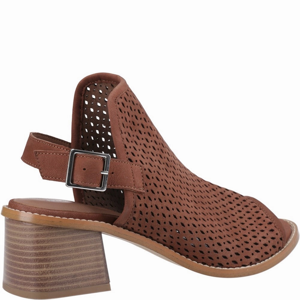 Hush Puppies Louise Heeled Sandal Hike Meet Airport Walk