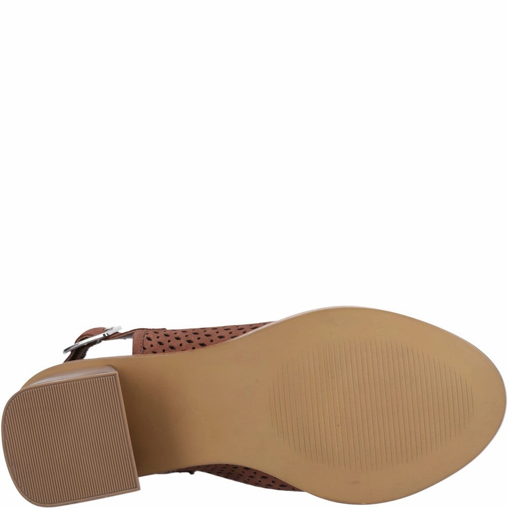 Hush Puppies Louise Heeled Sandal Fast Track Sturdy Support