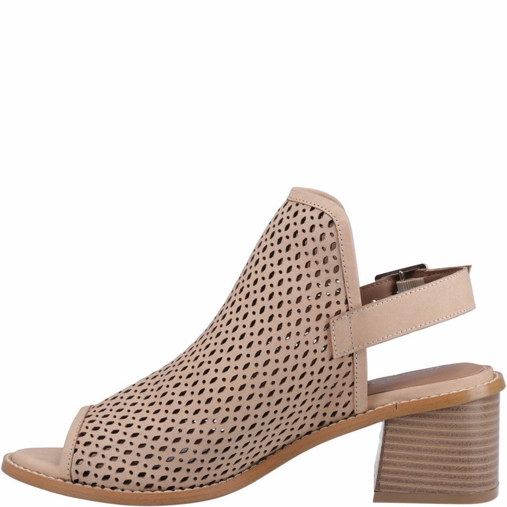 Hush Puppies Louise Heeled Sandal Classic Look Edge Path