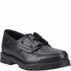 City Snap On The Run Hush Puppies Lucy Senior School Shoes