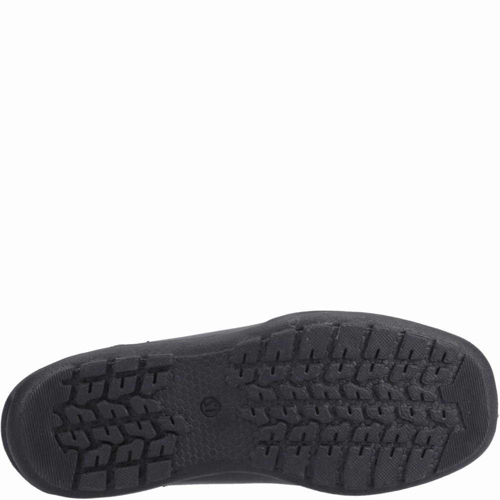 MeshMaterial Hush Puppies Mackenzie Wallabee Junior School Shoes