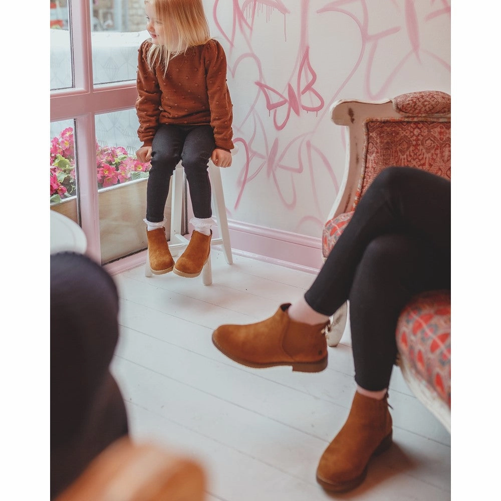 Hush Puppies Maddy Ladies Ankle Boots High Top Style