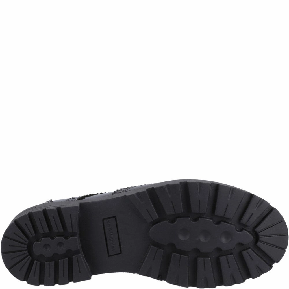 Hush Puppies Maxine Patent Senior School Shoes Oasis Hike elegant design