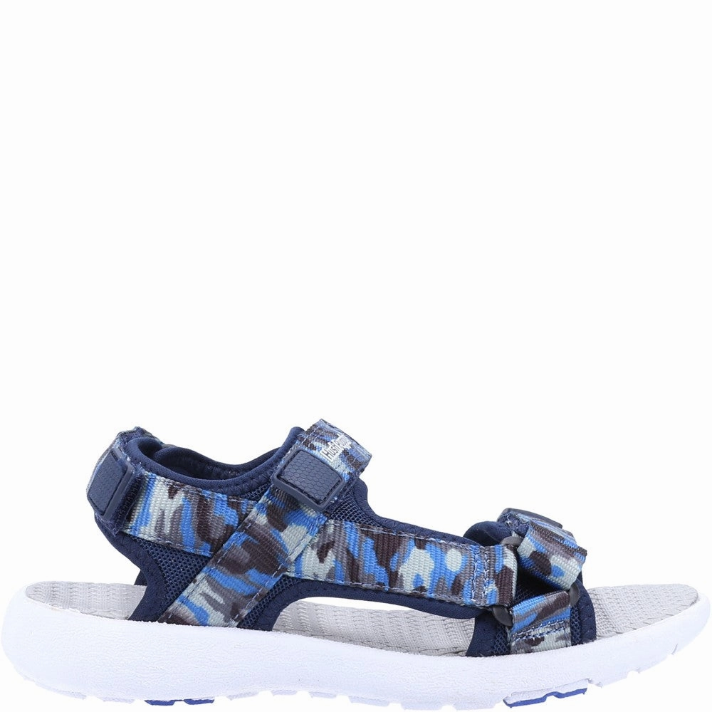 Block Step Hush Puppies Miles Quarter Strap Sandal