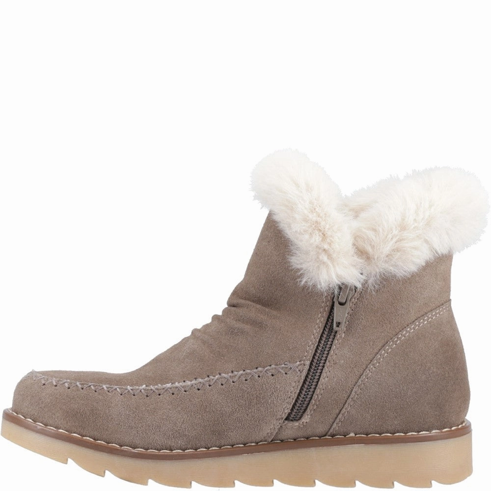 Hush Puppies Moira Mid Boot Steady Motion Minimal Style
