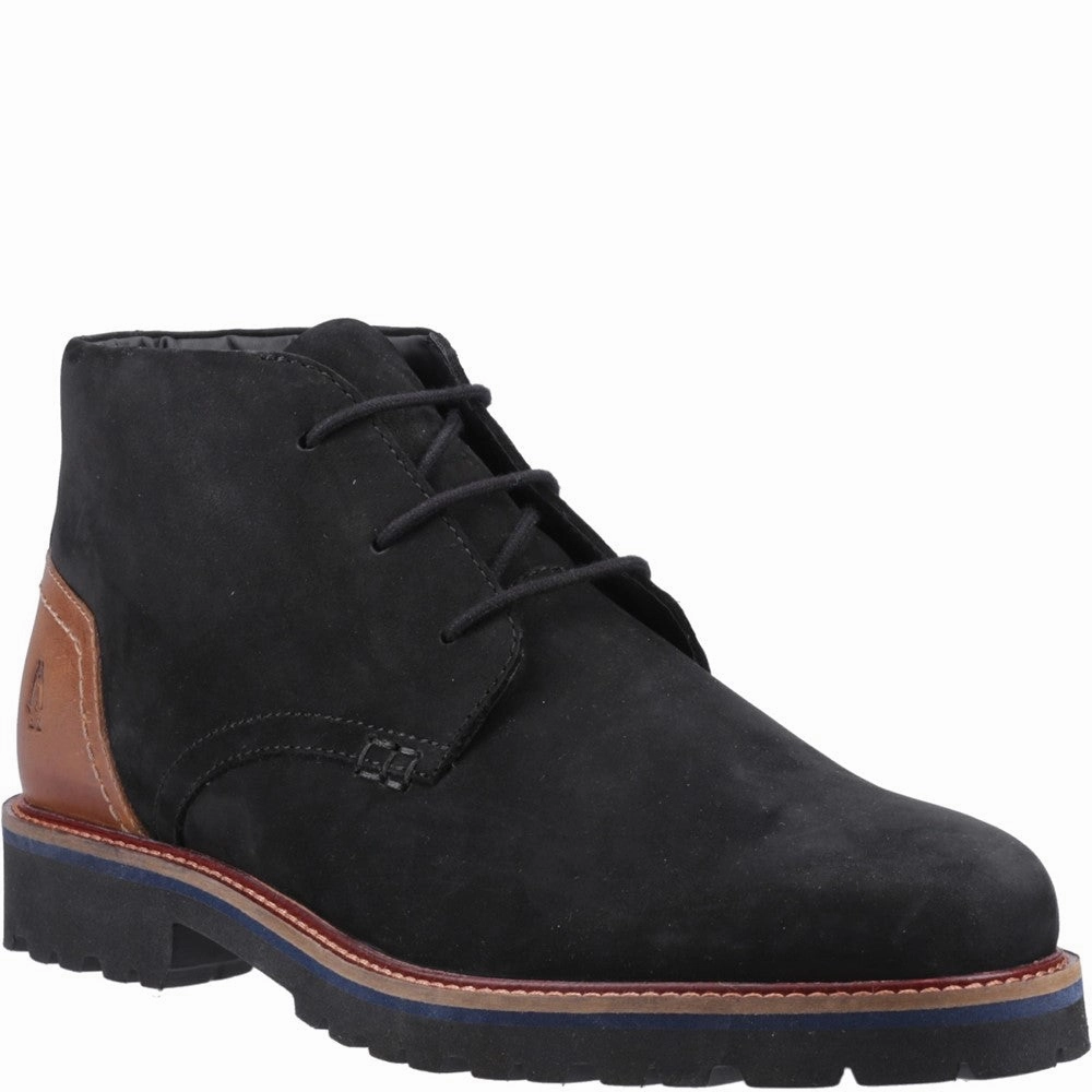 Stacked Heel Dusk Walk Hush Puppies Moore Chukka Boot