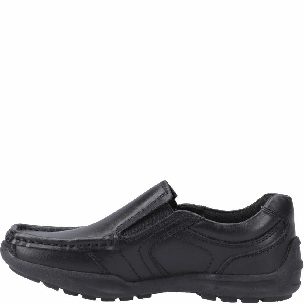 Hush Puppies Morgan Slip On Junior School Shoes Loafers style
