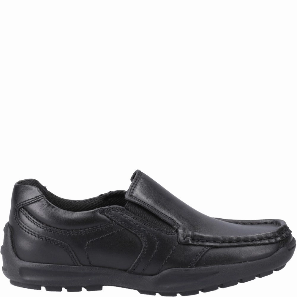 Hush Puppies Morgan Slip On Junior School Shoes group run
