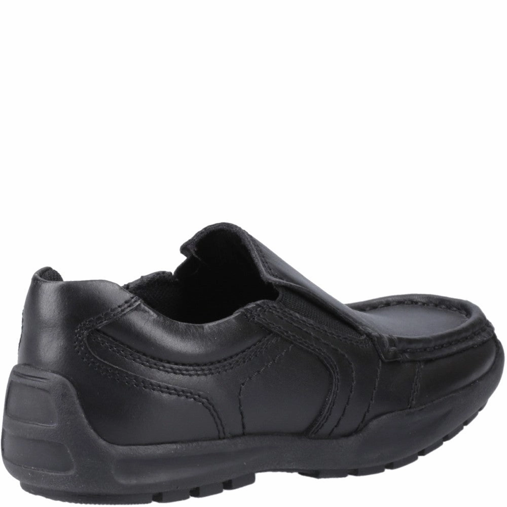 Low Step Hush Puppies Morgan Slip On XL Senior School Shoes