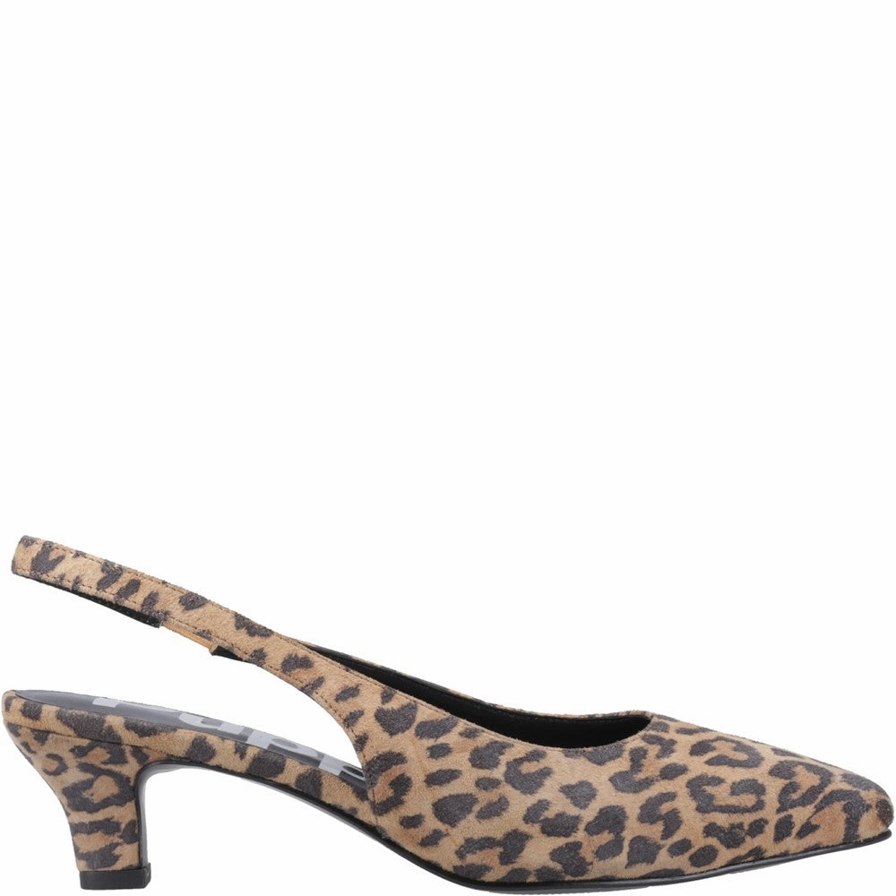 Fashionable Walk Foam Insole Hush Puppies Nahla Kitten Heel