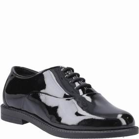 Street Pulse Move Smart Hush Puppies Nellie Patent Senior School Shoes