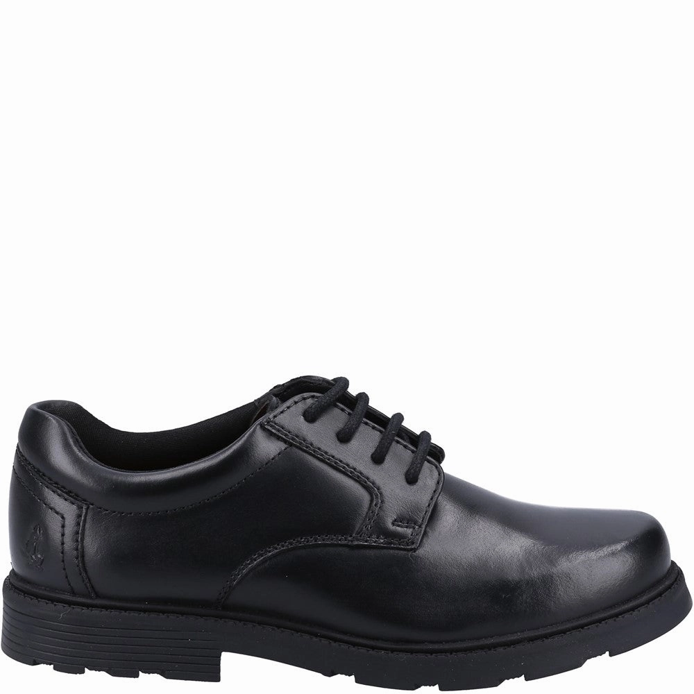 Comfortable Step Hush Puppies Oliver Senior School Shoes