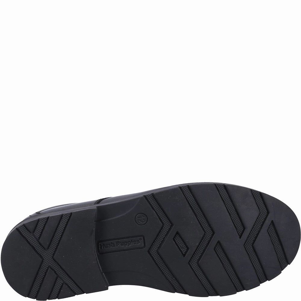 Hush Puppies Oliver Senior School Shoes Party Ready