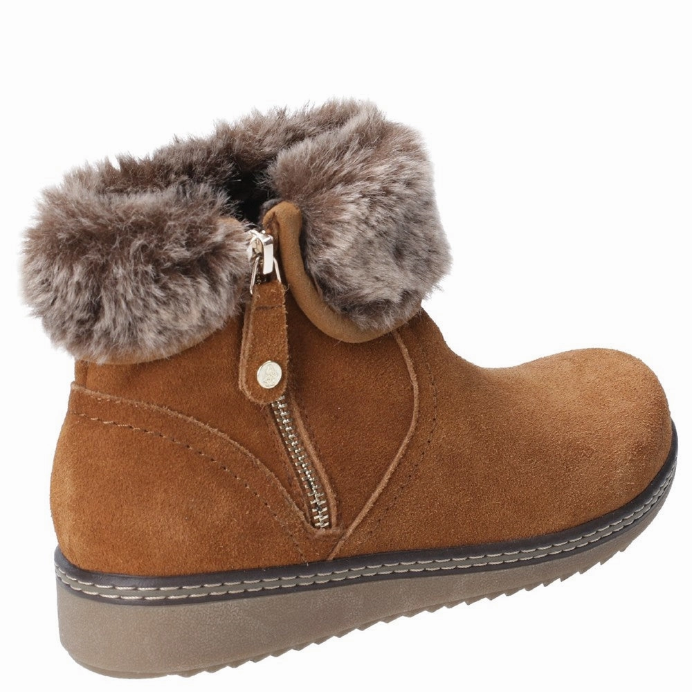 Hush Puppies Penny Zip Ankle Boot Lake Trek