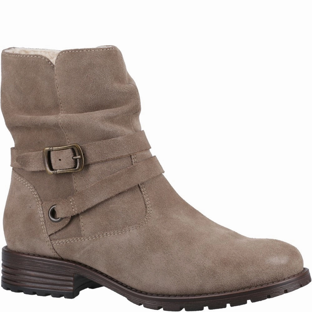 Hush Puppies Piper Ankle Boots On The Move soft feel