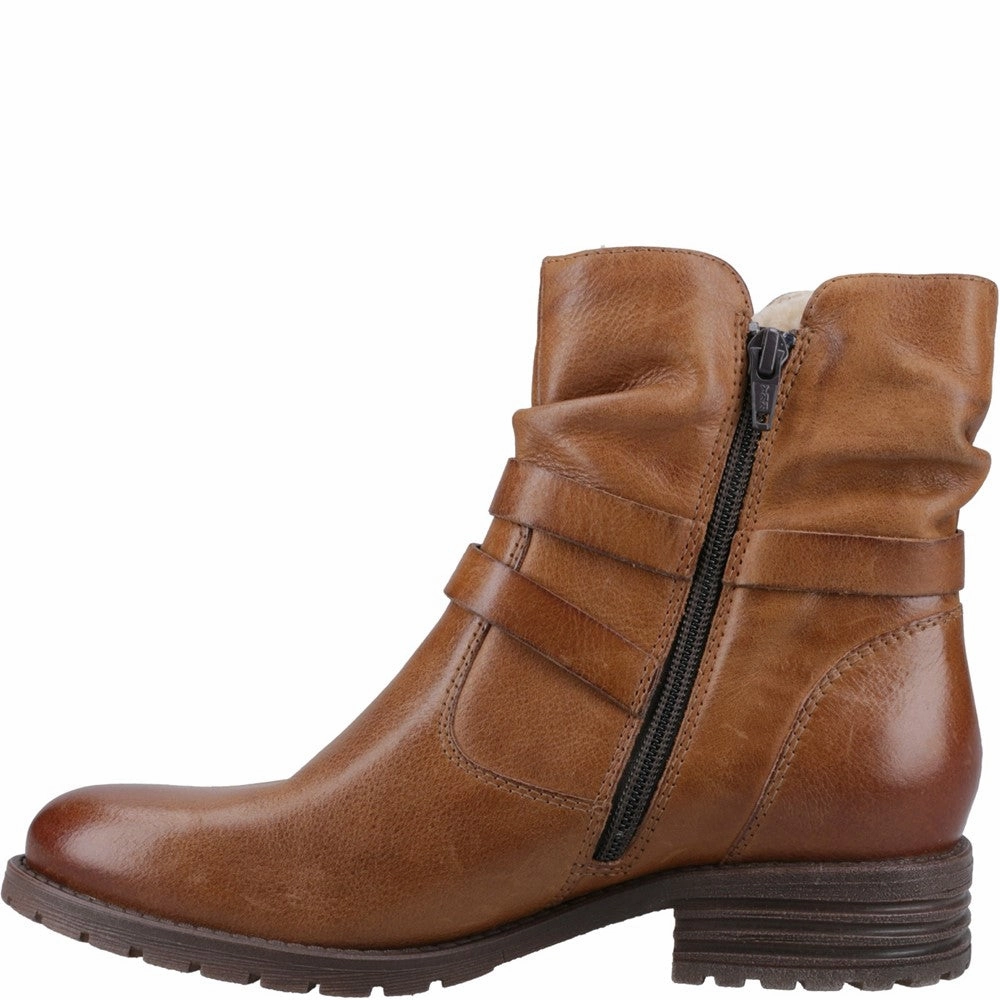 Unisex Look No Fuss Fit Hush Puppies Piper Ankle Boots