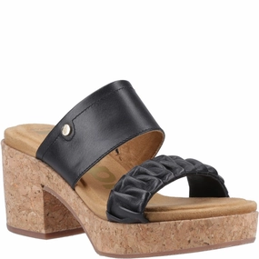 Style Fit Comfortable fit Hush Puppies Poppy Ruched Slide