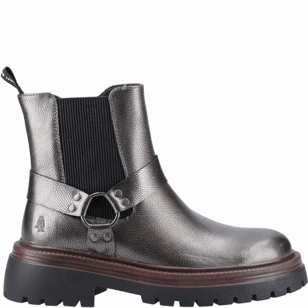 Fit Anytime Hush Puppies Raye Buckle Boot Leather