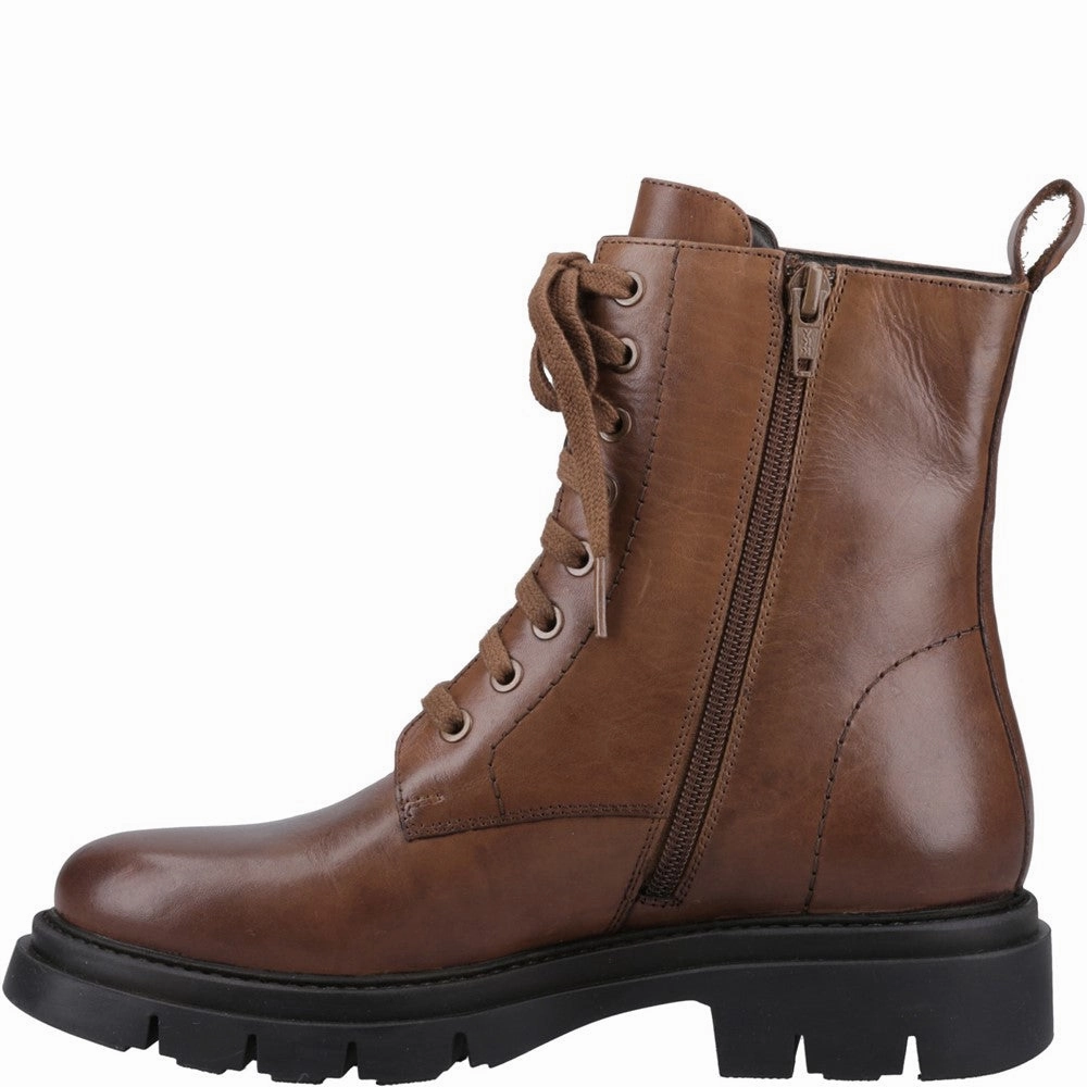 Hush Puppies Rhea Lace Boot Range Jog Sporty Detail