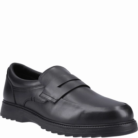 Hush Puppies Rocco Loafer Senior School Shoes Urban Function Breath Flow