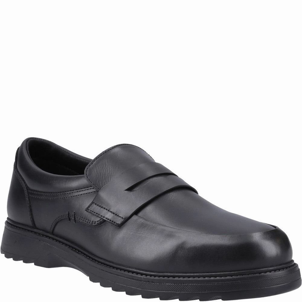 Hush Puppies Rocco Loafer XL Senior School Shoes Fresh Comfort Lounge Ready