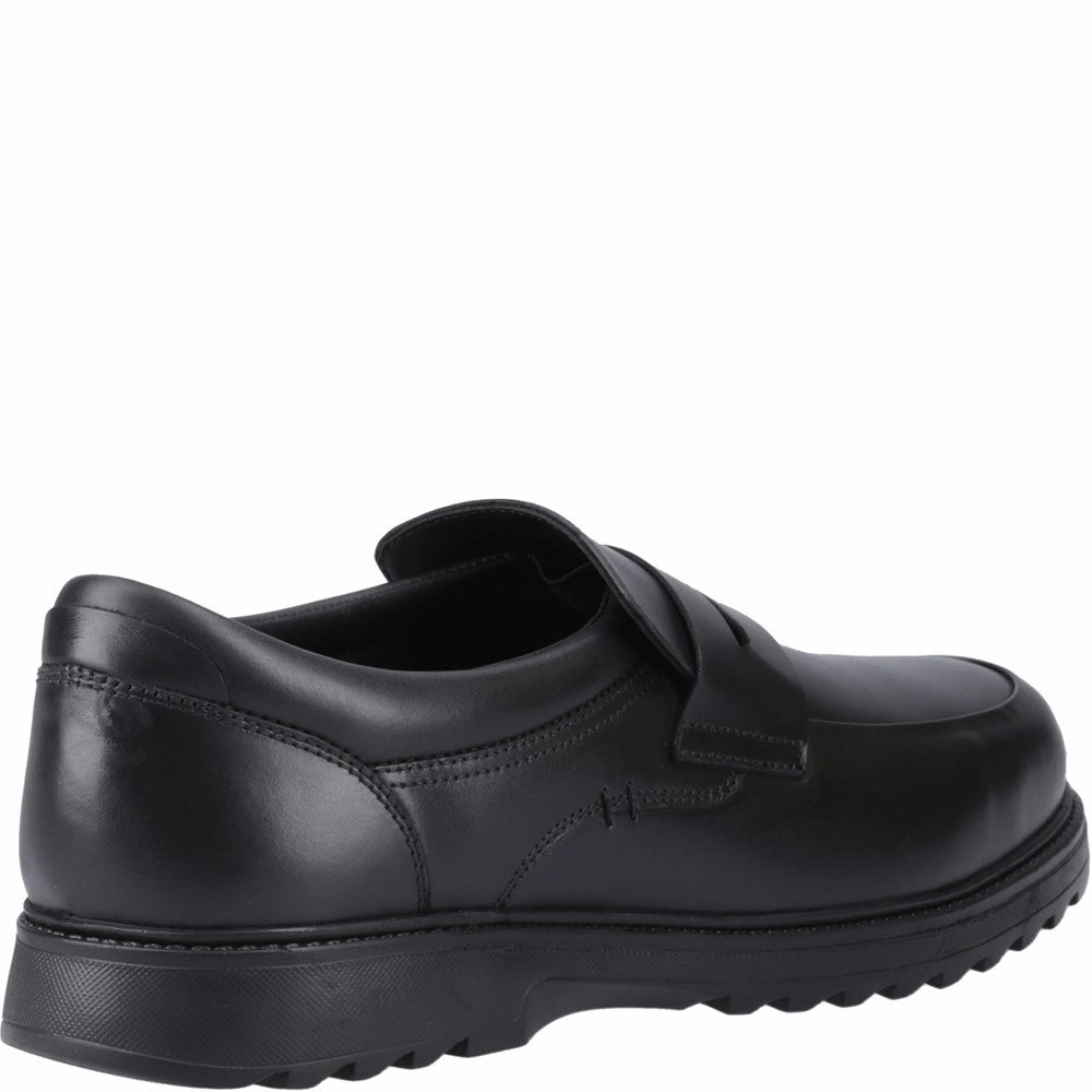 Flex support Practical Wear Hush Puppies Rocco Loafer XL Senior School Shoes