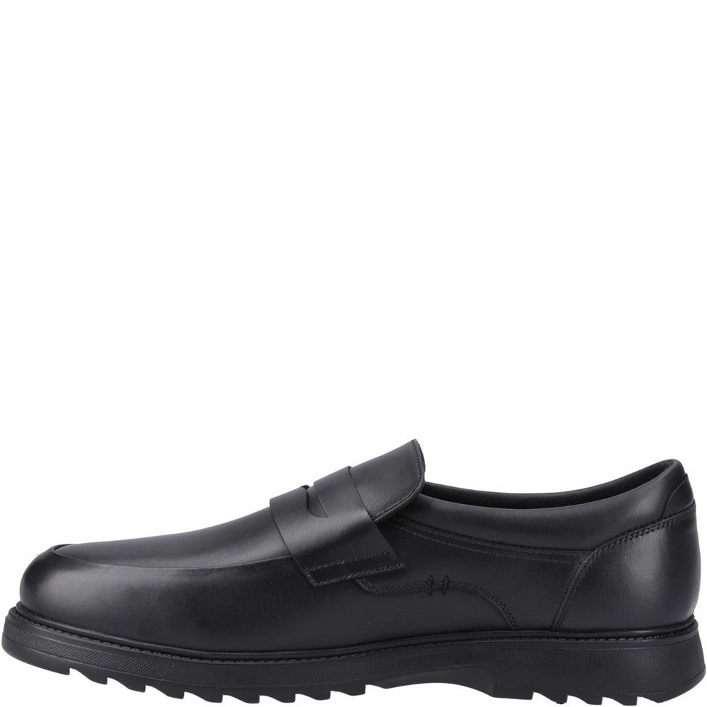 Hush Puppies Rocco Loafer XL Senior School Shoes Travel Walker City Escape