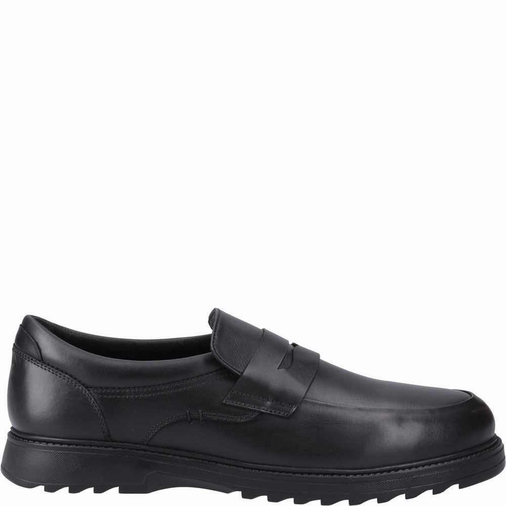 Hush Puppies Rocco Loafer XL Senior School Shoes Retro Tone Gym Use