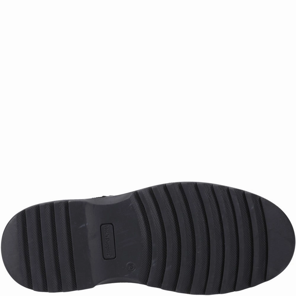 Push Hike Hush Puppies Romeo Lace Up Junior School Shoes