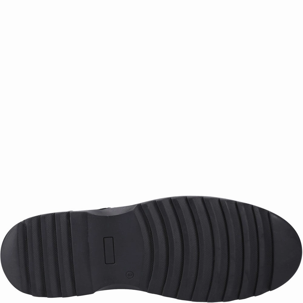 Hush Puppies Romeo Lace Up Senior School Shoes Fast Motion