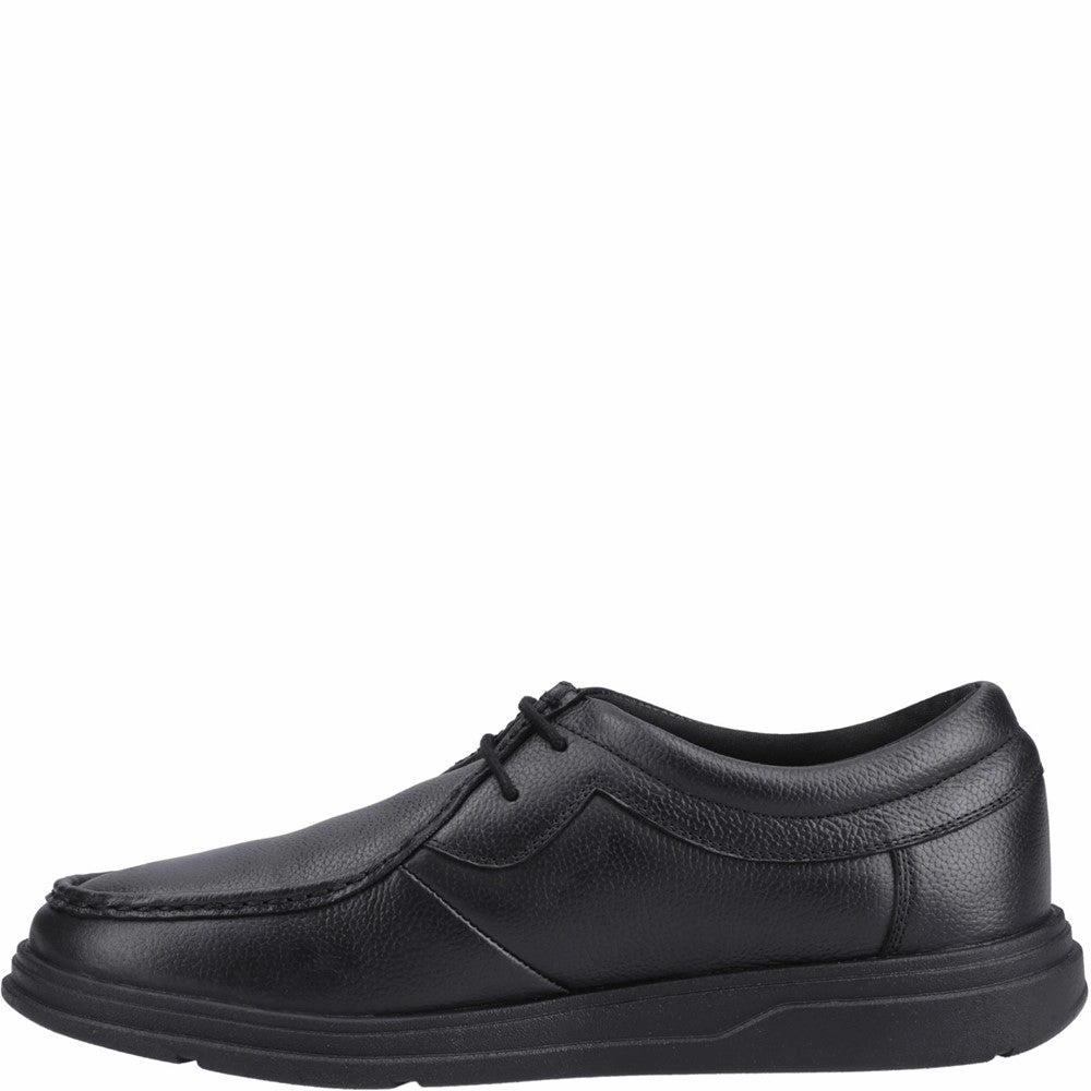 Youth Pick Easy Routine Hush Puppies Ronan Mocc Toe Senior School Shoes