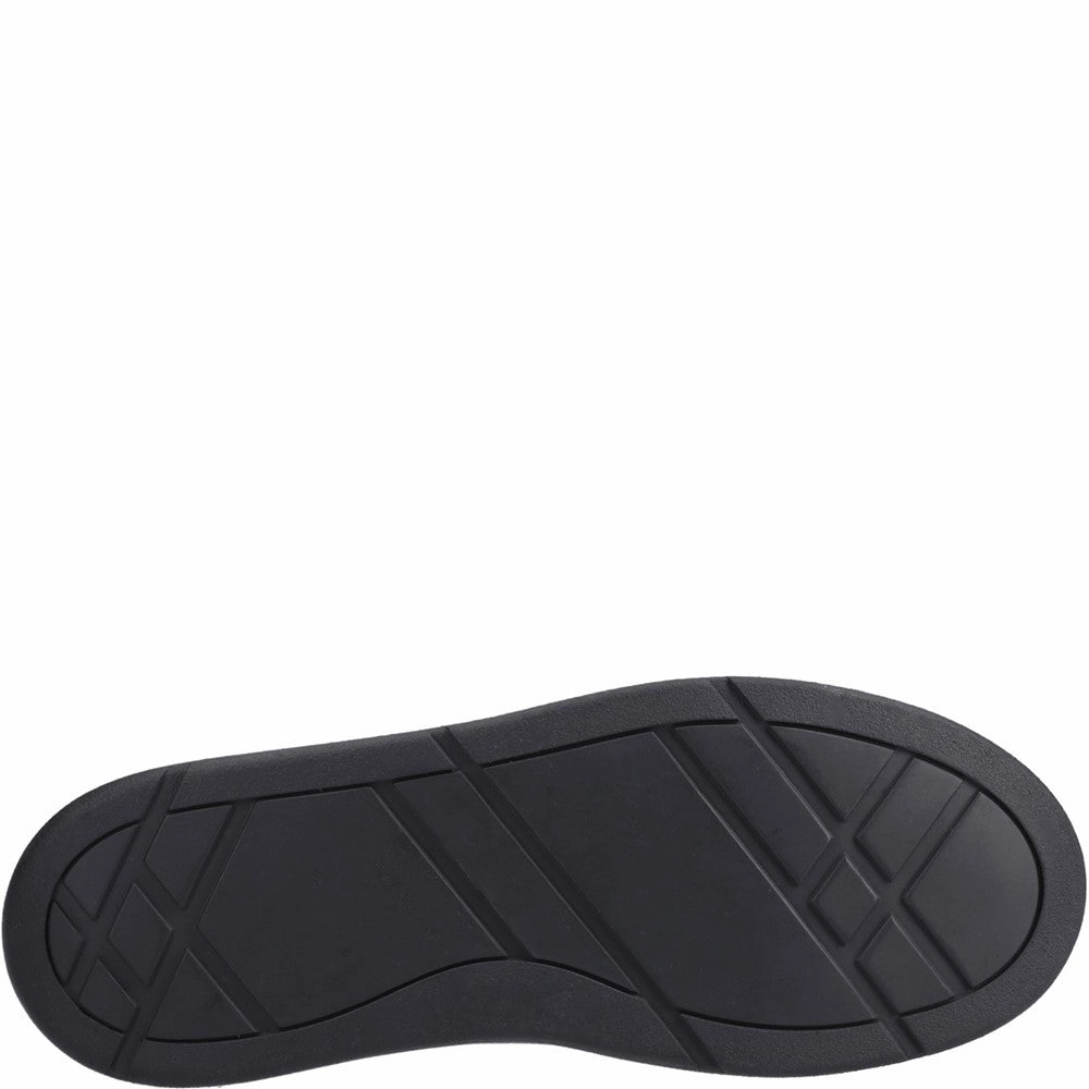 Hush Puppies Ronan Mocc Toe Senior School Shoes Minimal Look Street Pic