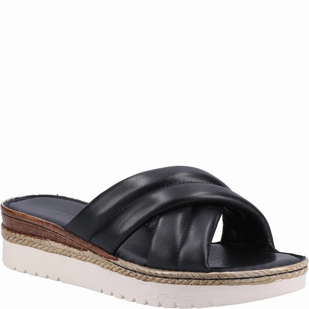 Hush Puppies Samira Mule Sandals Ridge Jog Performance Fit