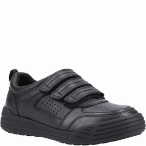 Hush Puppies Scott Senior School Shoes Calm Step Classic Comfort