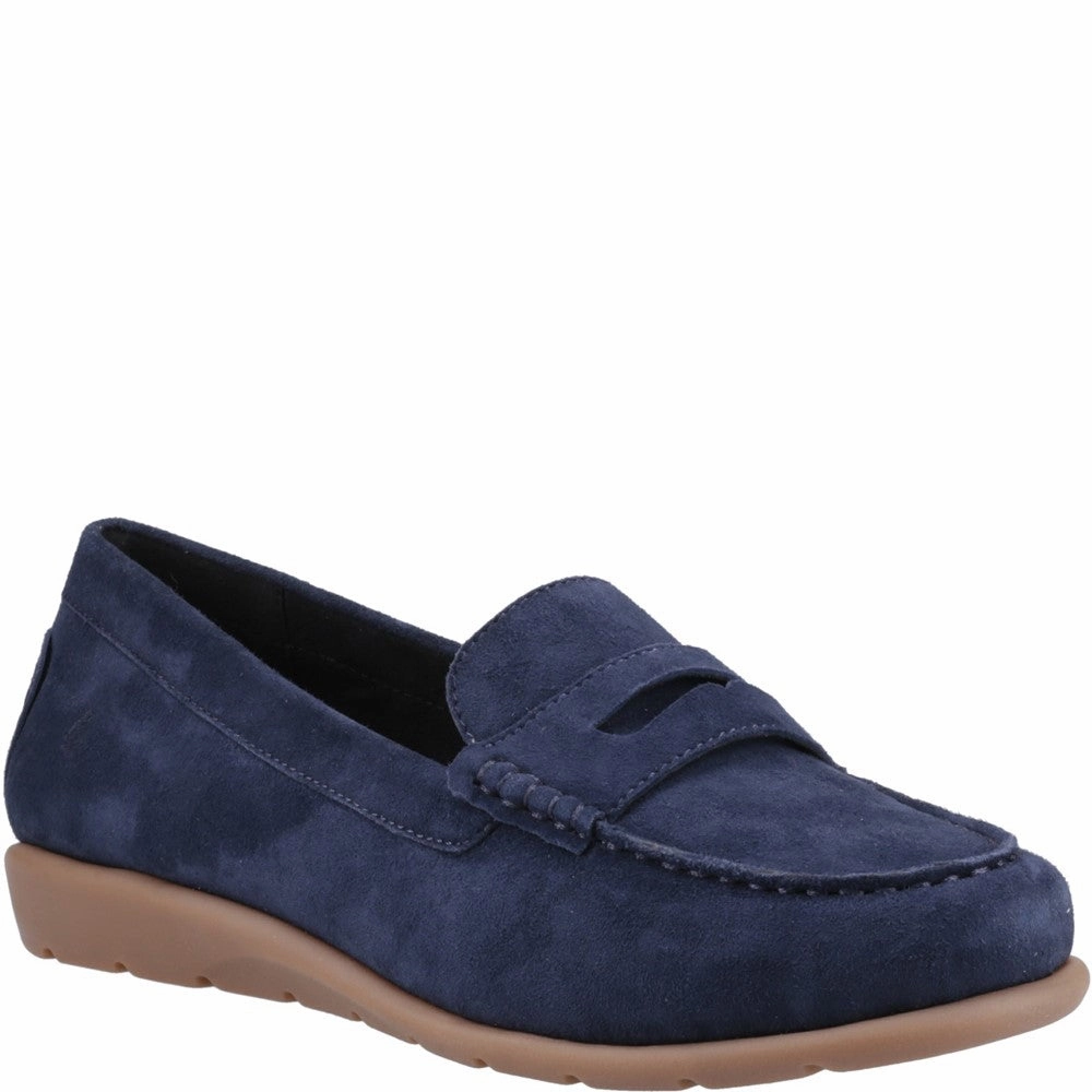 Hush Puppies Shelby Suede Loafer On Duty Active Wear